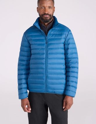 Mountain Warehouse Mens Mountain Warehouse Mens Featherweight II Down Jacket - Blue - Size: 46/Regular