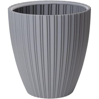 OEM Maceta - Id De Jard&iacute;n - Elegante - 40 X 42 Cm - Para Jard&iacute;n, Balcones O Interiores - Gris Claro
