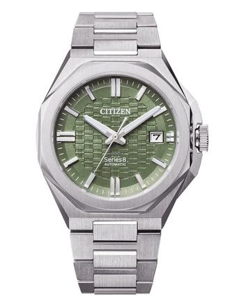 Citizen Series 8 Heren Horloge Zilverkleurig NB6080-51W