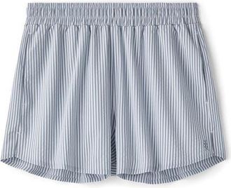 Rhone Saltair Pleated Shorts in Washed Navy Stripe at Nordstrom, Size X-Small
