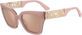 Moschino MOS161/S 35J/2S Womens Sunglasses Pink Size 53