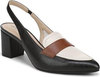 Life Stride Angel Slingback Pump in Black/Brown Multi at Nordstrom, Size 9.5