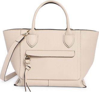 Longchamp Mailbox Medium Leather Top Handle Bag in Chalk at Nordstrom Rack
