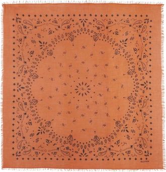 Kujten Sjaal - Dames - Sjaals - Oranje - ONE Size - Accessoires