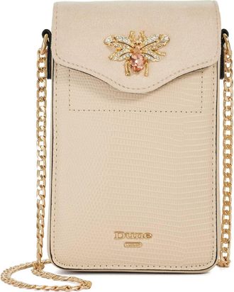 Dune London KINGLYO Bug Embellished Studded Phone Case One Size Crossbody Bag
