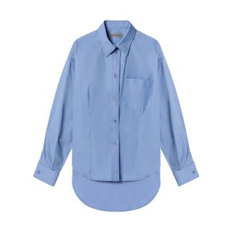 Balenciaga Shirts, female, Blue, Size: S Classic Shirt