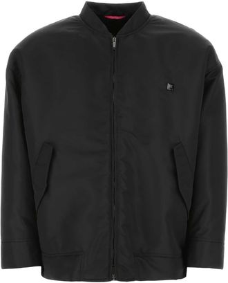 Valentino Garavani Mens Black Nylon Jacket - Size EU 50 (Mens)