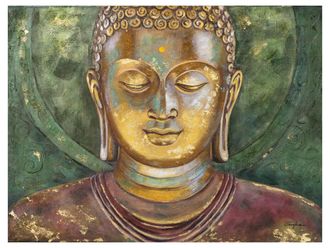 Schubiger M&ouml;bel Bild Goldener Buddha