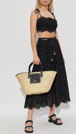 Zimmermann Lace Top, Womens, Black