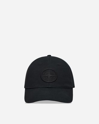 Stone Island Baseball Cap Black
