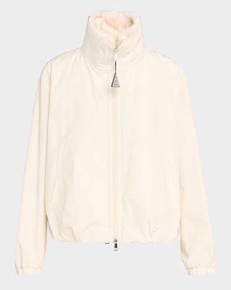 Moncler Pervenche 3-in-1 Short Down Jacket