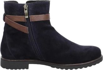 Ara Liverpool Ankle Boot - Dames - Enkellaarsjes - Blauw - 41 1/2 EU - Su&egrave;de - Schoenen