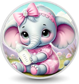 OEM Moneda Plateada De 1 Oz Con El Dulce Sorbo Rosa De Ellie