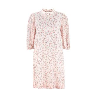 Ganni Stylish Dress Collection - female - Ganni - Short Dresses - White - M - Dresses