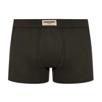 Dsquared2 Ondergoed, Heren, Bruin, 2Xl, Boxers met logo