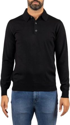 Alpha Industries Alpha Polo - Heren - Polos - Zwart - S - Wol - Tops