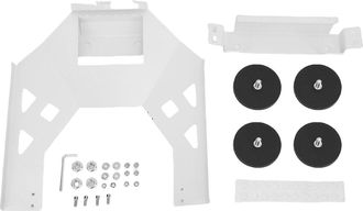 Infinite Magnetischer Mini-geschirrhalter Mit Schnellverschluss, Korrosionsschutz Und 360&deg;-drehung - Edelstahl-set (montagematerial Und Werkzeuge)