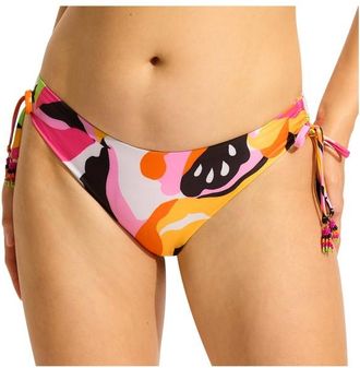 Seafolly Rio Loop Tie Side Pant Bikini-Bottom für Damen | bunt