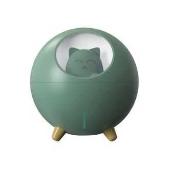 OEM L&aacute;mpara De Noche Led Multicolor Multimodo Para Mascotas Con Forma De Gato, Mini Humidificador Usb Peque&ntilde;o Con Pulverizador, Luz Ambiental De Dibujos A