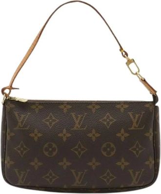 Louis Vuitton Pre-owned Shoulder Bags, female, Brown, Size: ONE SIZE Pre-owned Monogram Handbag