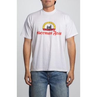 Elwood Vintage Milwaukee German Fest Tee in White at Nordstrom, Size X-Large