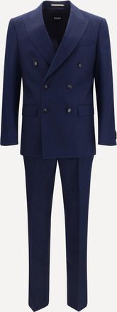 HUGO BOSS Completo in lino e mohair Man 58