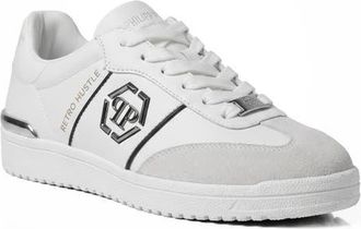 Philipp Plein Low Top Sneakers Retro Hustle Bicolor Unisex in White at Nordstrom, Size 36
