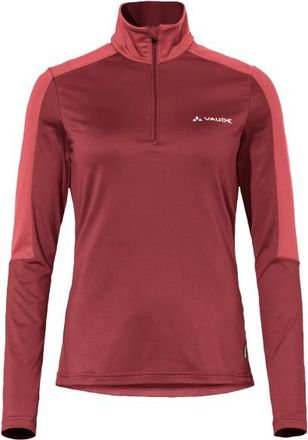 Vaude Livigno Halfzip II Fleecepullover für Damen | rot