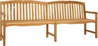 vidaXL Banco Tallado A Mano Con Dise&ntilde;o De Concha 228 X 61 X 94,5 Cm Vidaxl