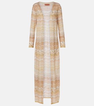 Missoni Zigzag lame cardigan