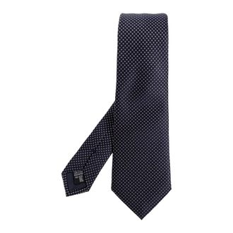 Giorgio Armani Ties, male, Blue, ONE SIZE, Silk tie