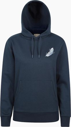 Mountain Warehouse Womens Mountain Warehouse Womens/Ladies Floating Feather Hoodie - Navy - Size: 12