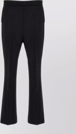 Max Mara virgin wool straight-leg trousers