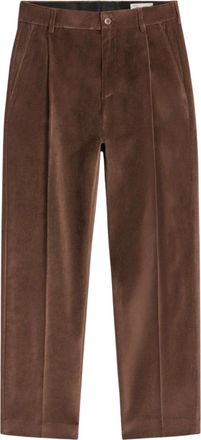 Pence Alain Coffee Velvet Chino Pants