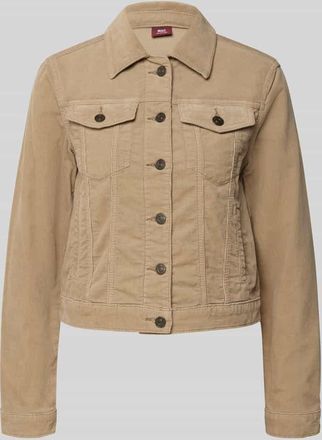 M.A.C Jacke aus Cord mit Brusttaschen in Beige, Größe XL