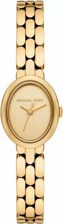 Michael Kors Womens Maude Gold Dial Watch