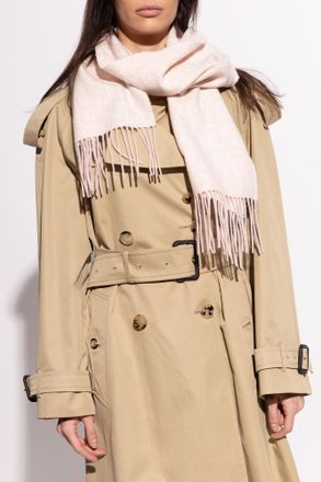 Burberry Cashmere Scarf, Unisex, Pink