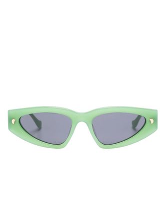 Nanushka Occhiali da sole Crista - Verde