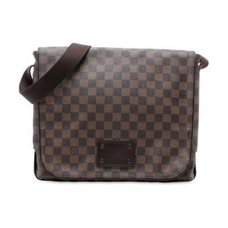Louis Vuitton Pre-owned Cross Body Bags, female, Brown, Size: ONE SIZE Pre-owned Messenger Bag