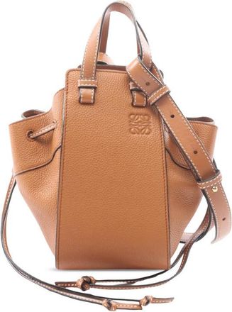 Loewe Pre-owned Loewe Mini Grained Calfskin Drawstring Hammock Bag Ladies BYWH9PYSFB41N9RU