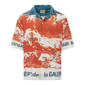 Gallery Dept. Short Sleeve Shirts, male, Multicolor, Size: XL Wilson Shirt