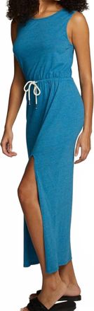 Chaser Durangoo Danube Maxi Dress In Blue