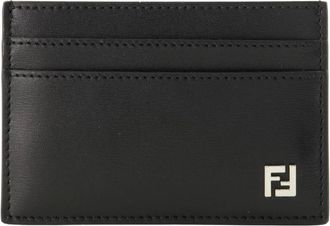 Fendi Wallets & Cardholders, male, Black, Size: ONE SIZE FF Squared Card Holder