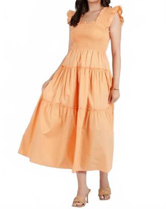 Lucca Couture Nan Dress In Peach
