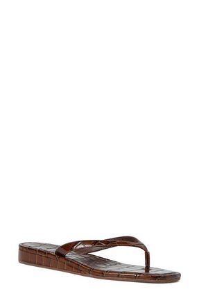 Loeffler Randall Lina Flip Flop in Espresso at Nordstrom, Size 10.5