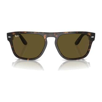 Ray-Ban Sunglasses, unisex, Brown, 57 MM, Stylish Sunglasses with Dark Brown Lenses