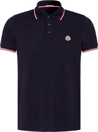 Moncler Polo a maniche corte - - Tops - Uomo - Blu - L