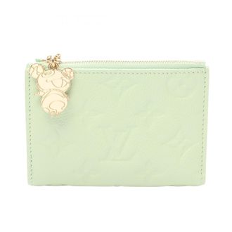 Louis Vuitton Green Monogram Empreinte Wallet (Bi-Fold) (Pre-Owned)