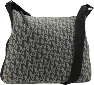 Dior Pre-owned Vintage Canvas Shoulder Bag - Dames - Vintage Schoudertas - Veelkleurig - ONE Size - Leer - Vintage