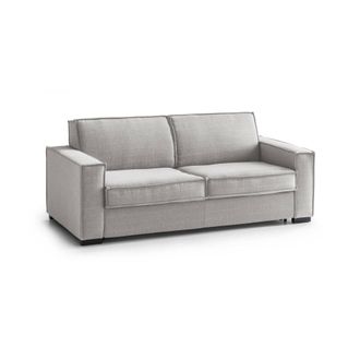 Dmora Talamo Italia - Sofa Cama Giuliana, Sof&aacute; De 2 Plazas, 100% Made In Italy, Sof&aacute; De Sal&oacute;n Con Apertura Giratoria, En Tela Acolchada, Con Reposabrazos Es